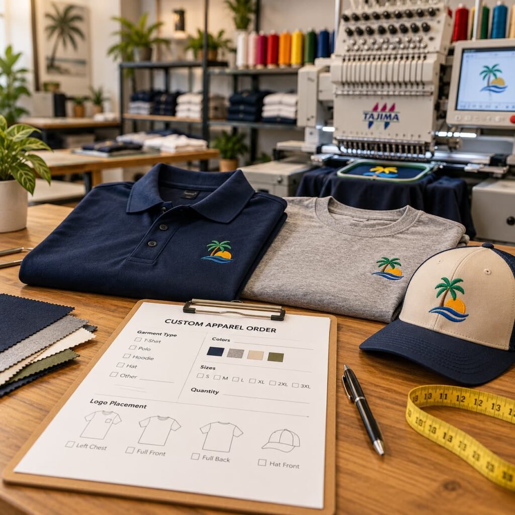 Custom Apparel process - WESTLAKE