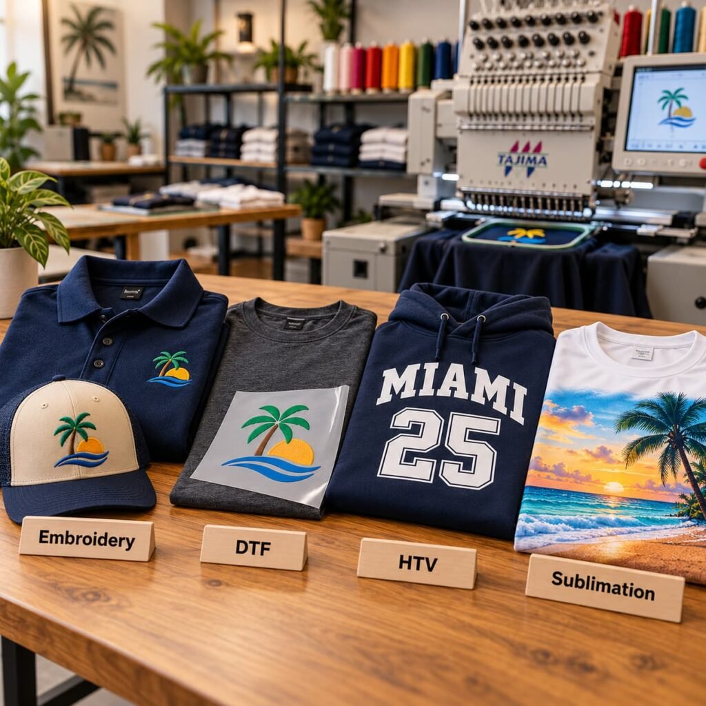 Custom Apparel process - WESTLAKE 2