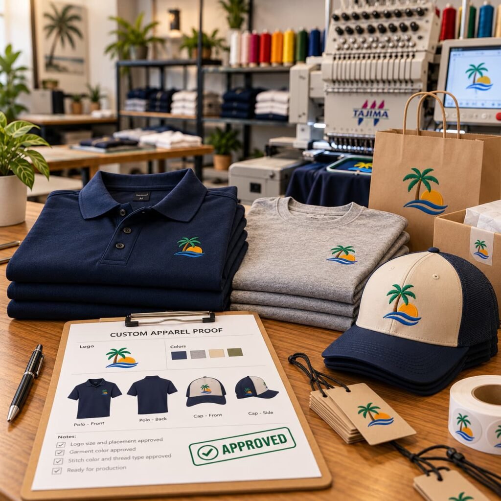 Custom Apparel process - WESTLAKE 3