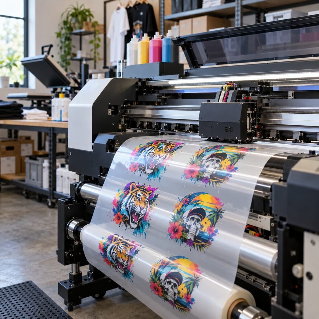 DTF Printing process 2